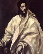 GRECO, El Apostle St Bartholomew Sweden oil painting artist